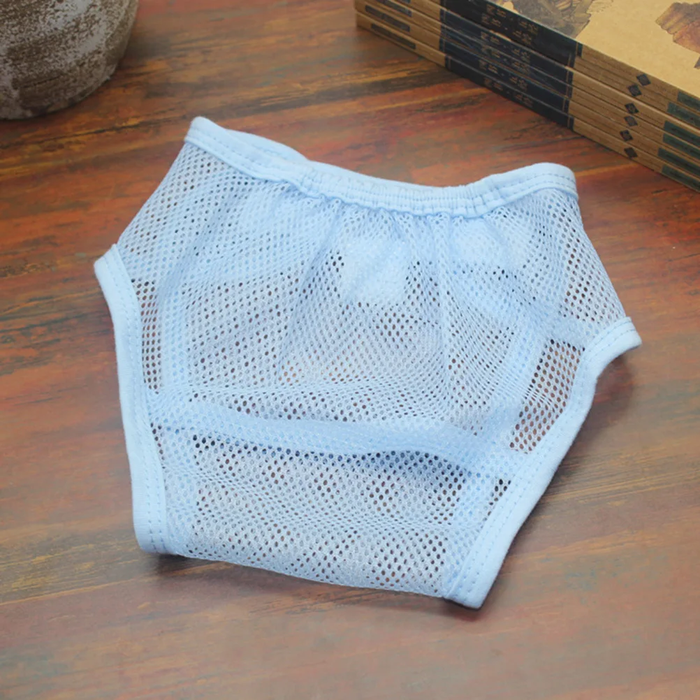 

3PCS Baby Training Pants Washable Potty Underwears Reusable Nappy Mesh Diapers Pink Soft Comfortable for Babies