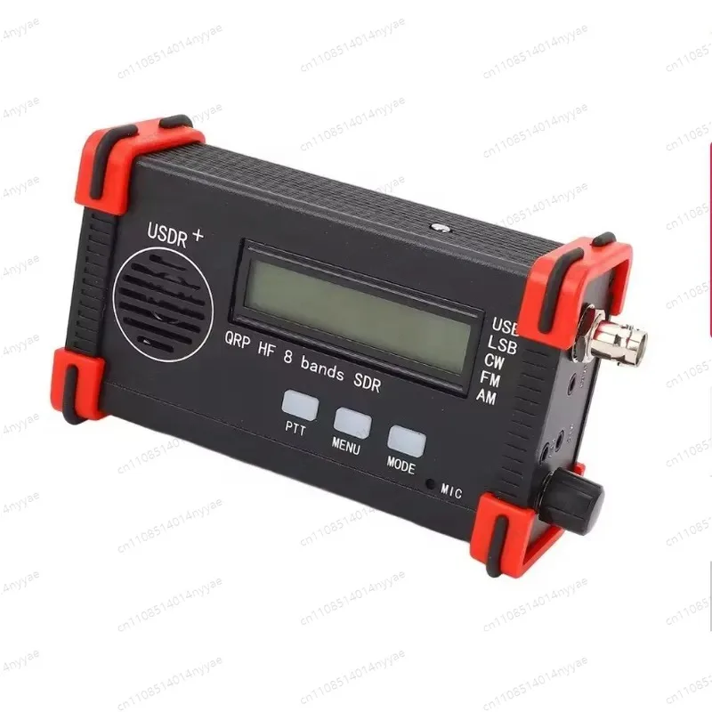 Shortwave Radio 8 Band HF Transceiver Portable QRP for Ham Radio Enthusiasts Full Mode Handheld SSB CW AM FM 10W Outdoor