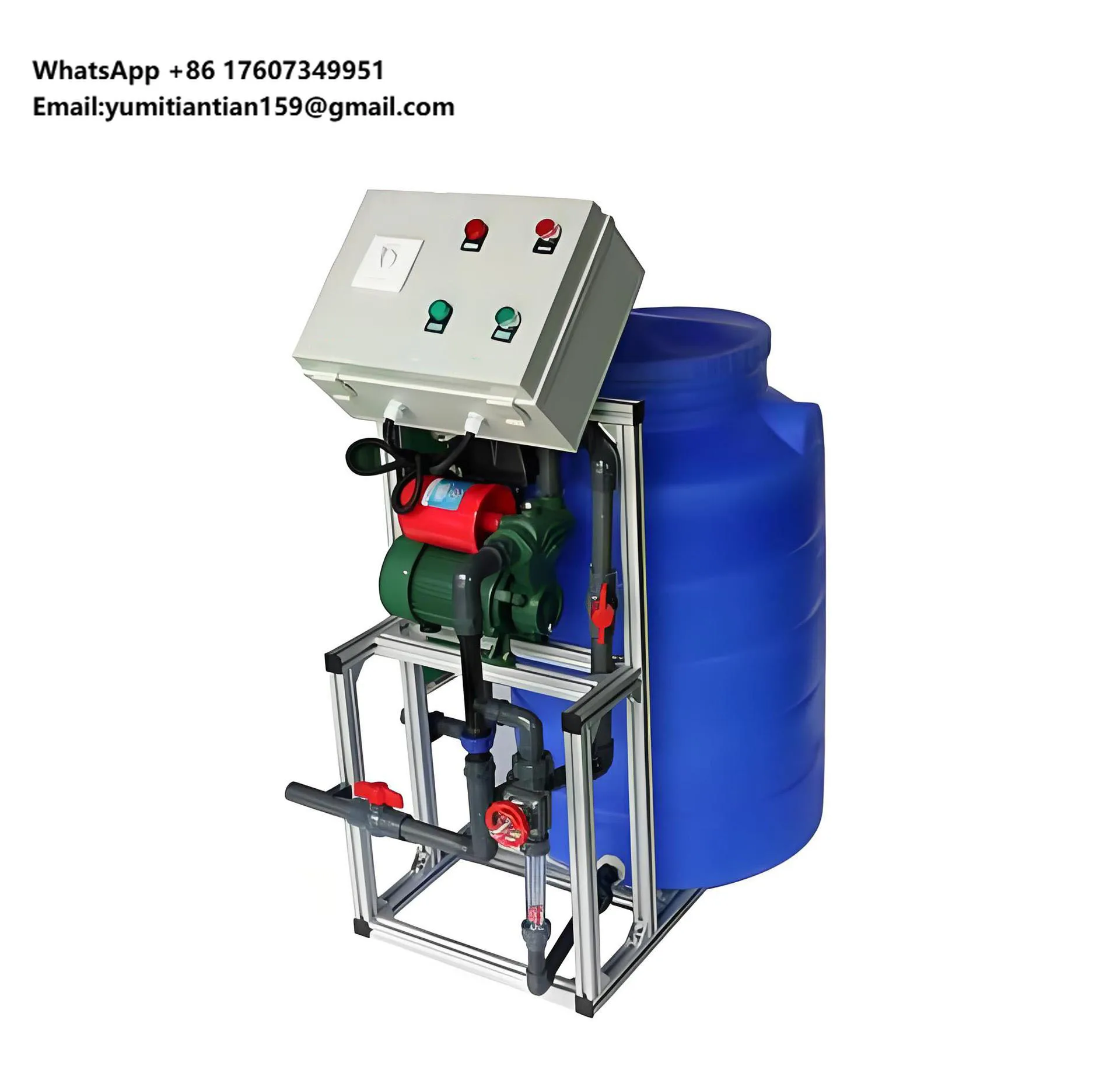 

Профессиональная система фертивитации небольших теплиц, интеллектуальное управление, гидропонный стабильный пластиковый металлический материал для использования растений