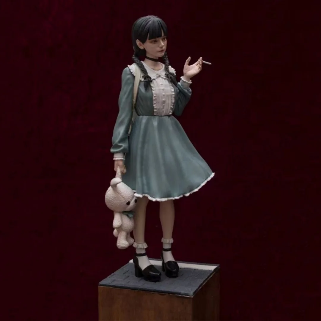 

1/24 Scale Resin Figure Assemble Model Kit Little Bear Girl Unassembled and Unpainted 3D printing DIY toy 687