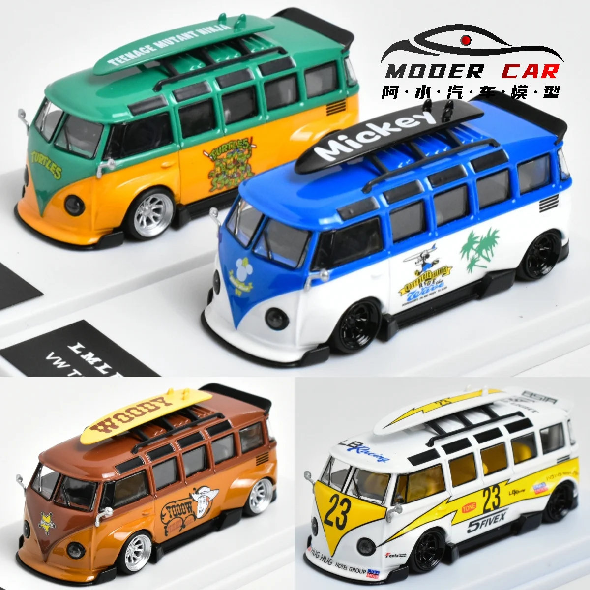 

LMLF 1:64 T1 Van Diecast Model Car