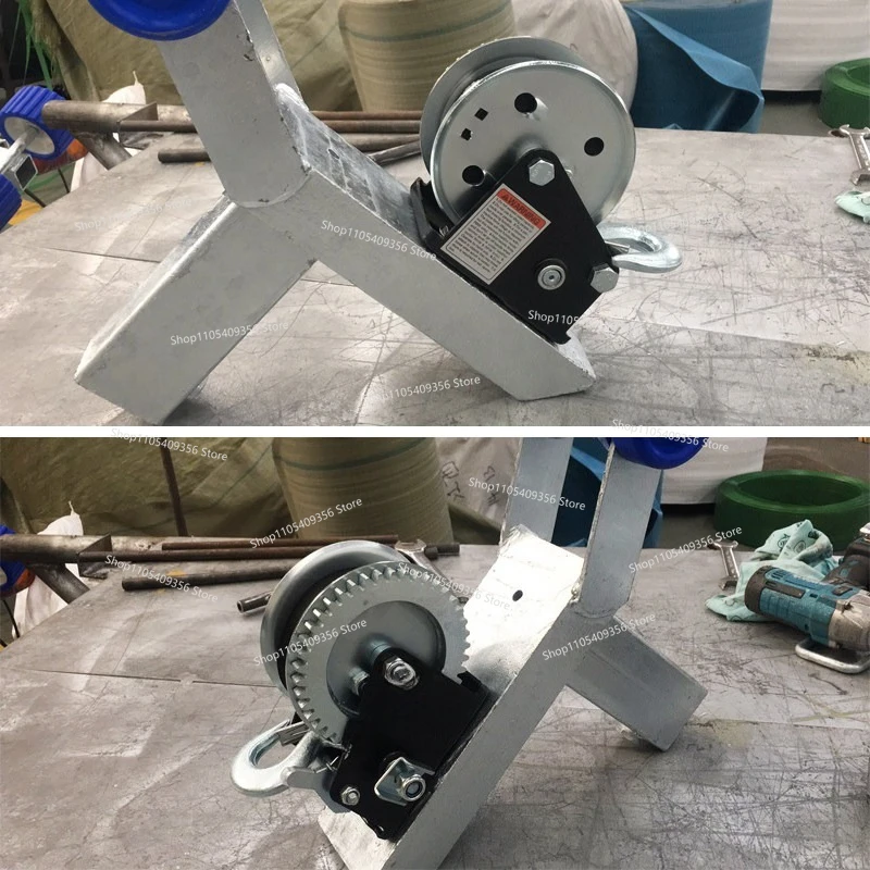 For Hand Winch Winch, Braided Belt 1200\ 2000 Lbs, Portable Winch Power Trailer Winch Accessories