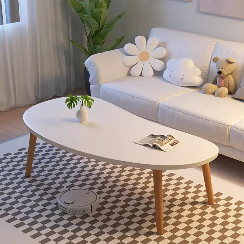 

Coffee Tables Irregular Bedroom New Minimalist Floor Coffee Table Waterproof Creative Mesa Entrance Hall Furniture