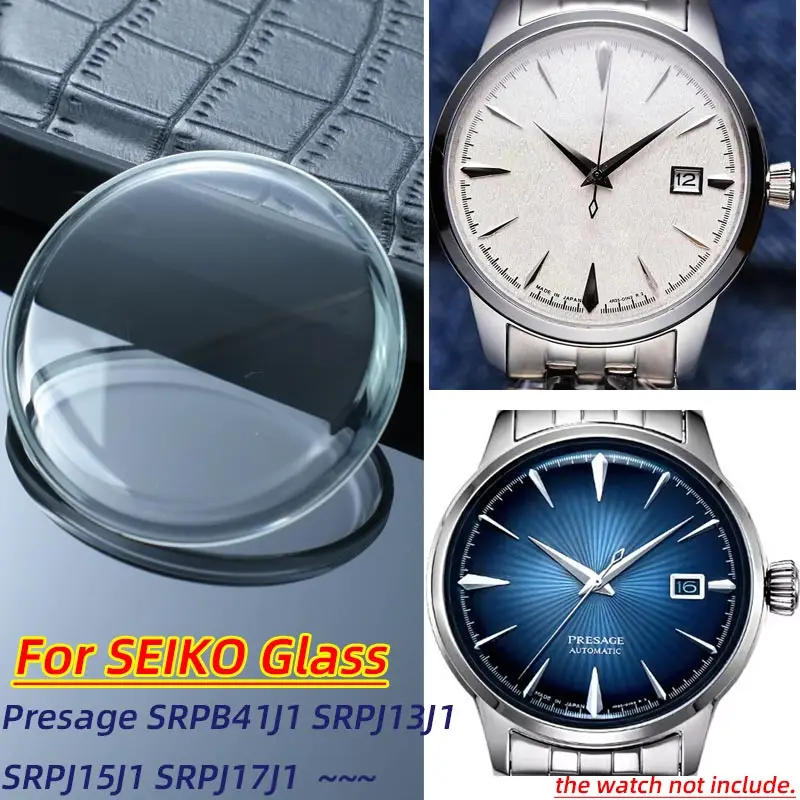 

Минеральное хрустальное круглое стекло для часов 36 мм в форме чаши для Seiko SRPB41J1 SRPJ13J1 SRPJ15J1 SRPJ17J1, запасные части, инструмент для ремонта