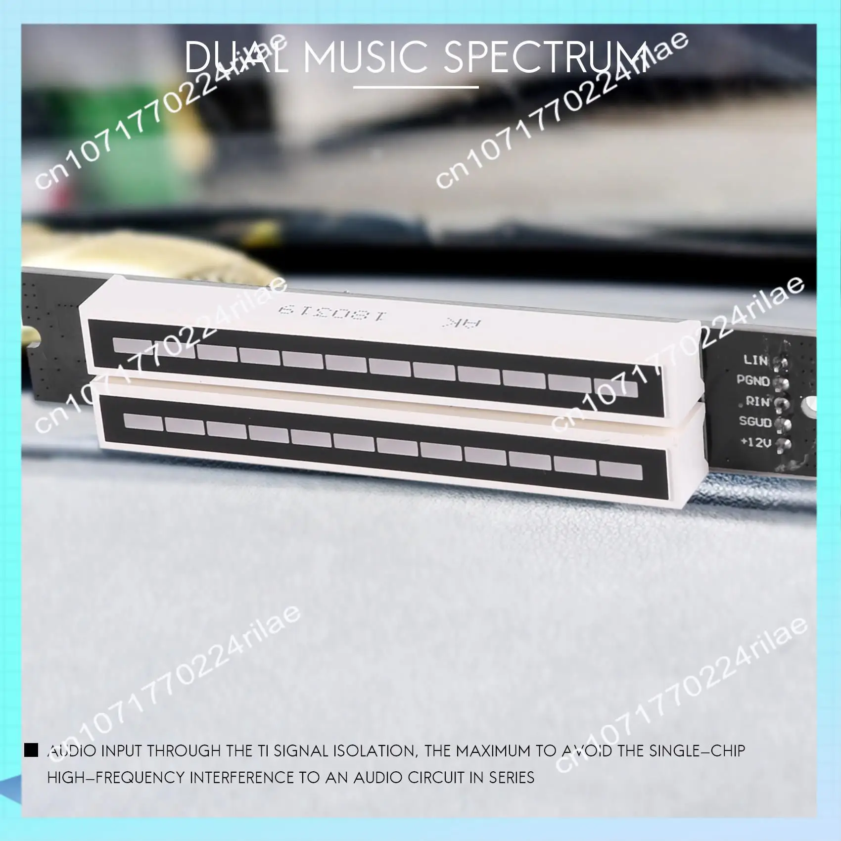 

A17Z двойной 12-индикатор уровня музыки, светодиодный спектр, измеритель уровня громкости, усилитель, лампы, регулируемая скорость света, плата для MP3, постоянный ток 7-12 В