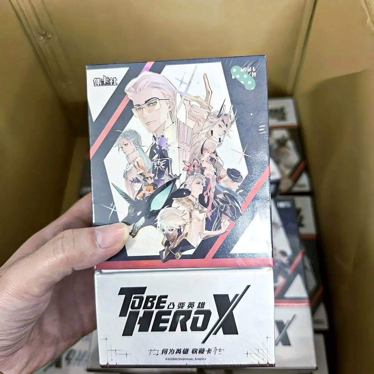 To Be HERO X Beliebte Charakter-Sammelkarten Anime-Zubehör Geburtstagsgeschenke 1 Box 16 Packungen
