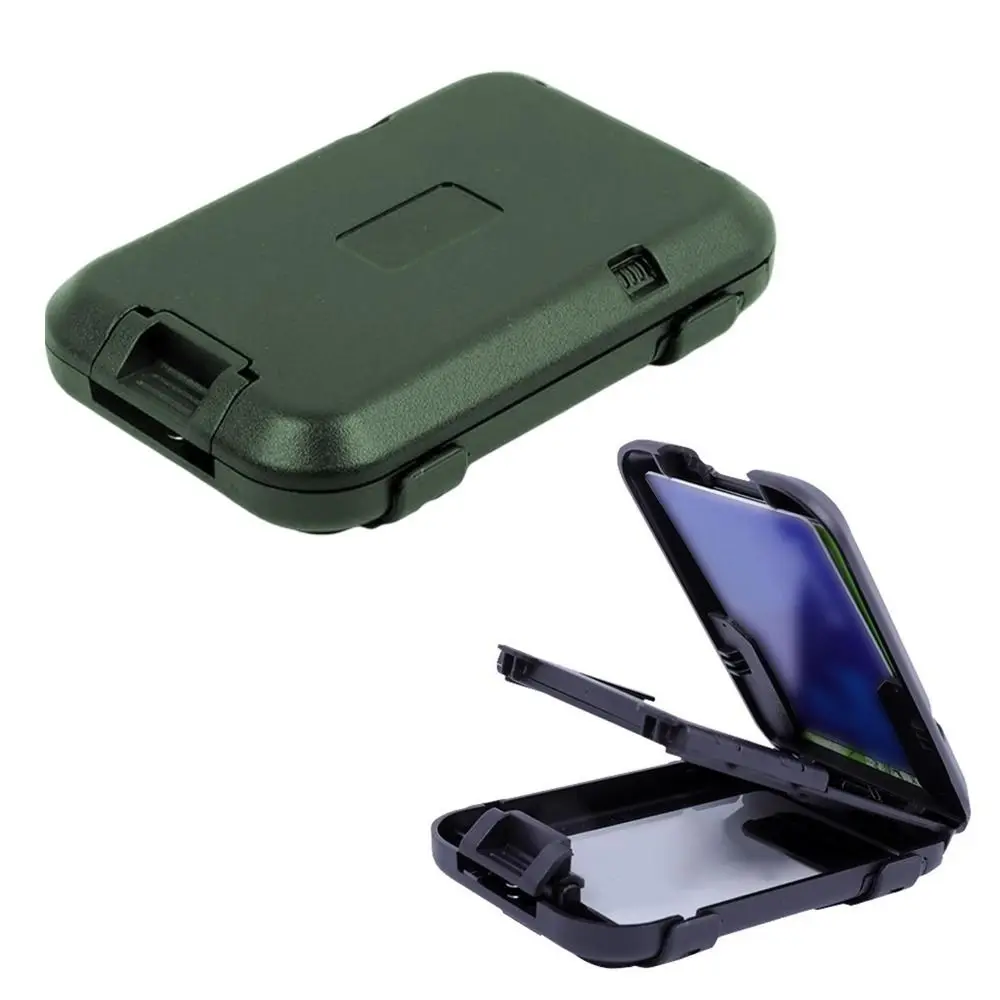New Aluminum Alloy Business Card Case Waterproof Anti-theft Brush Card Holder ABS Wallet Unisex
