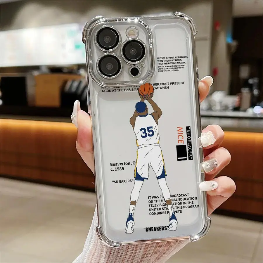 Handyhülle für Apple iPhone 12 14 11 16e 13 Plus 15 Pro MAX 16 Softcover Trend Basketball SNEAKERS