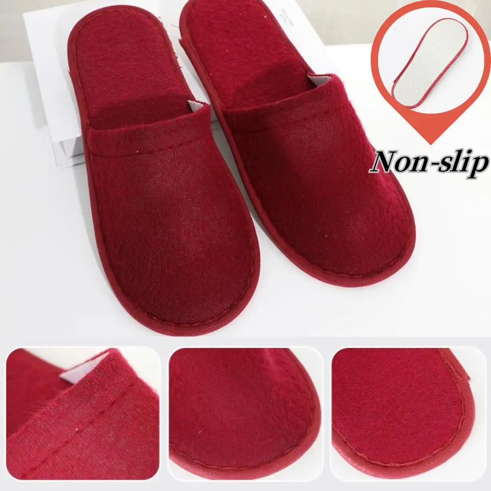 Disposable Slippers Home Guest Use Unisex Shoes Hotel Travel Spa Portable Flip Flop High Quality Home Hospitality Shoe Hot Sale