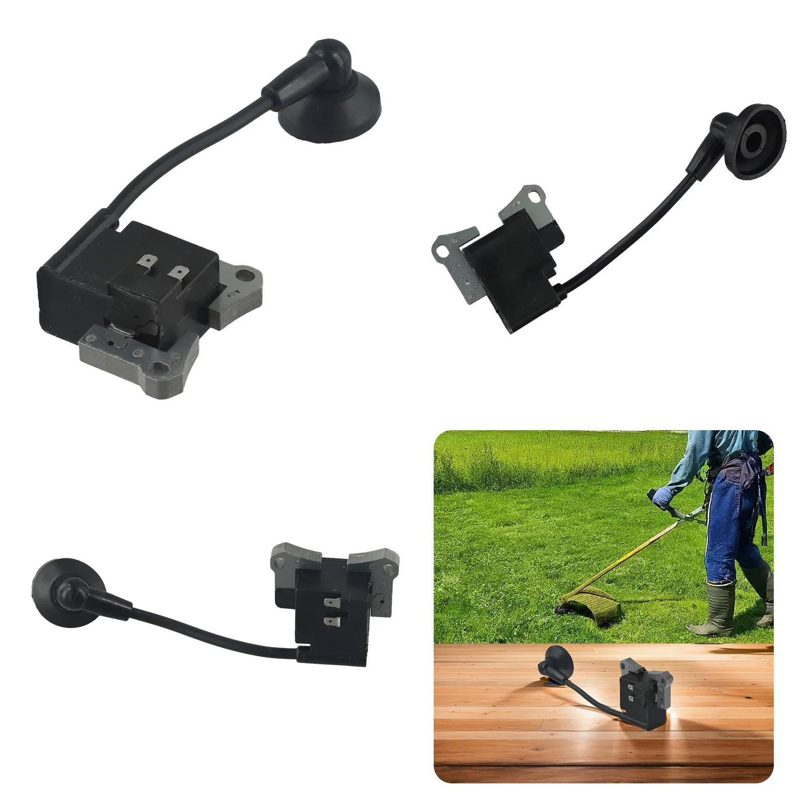 Electronic  For Ignition Coil 1E34F-2E 1E34F-2E 1E34F-2E.3 For Kasei TLE26 CG260 BC260 Brush Cutter Trimmer Magnetor Stator