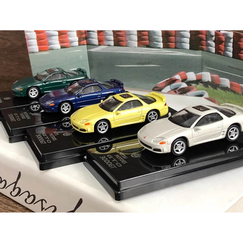 

PARA литой под давлением масштаб 1:64 GTO 3000GT модель автомобиля из сплава, статический дисплей, коллекция праздничных подарков для мальчиков, сувенирный орнамент