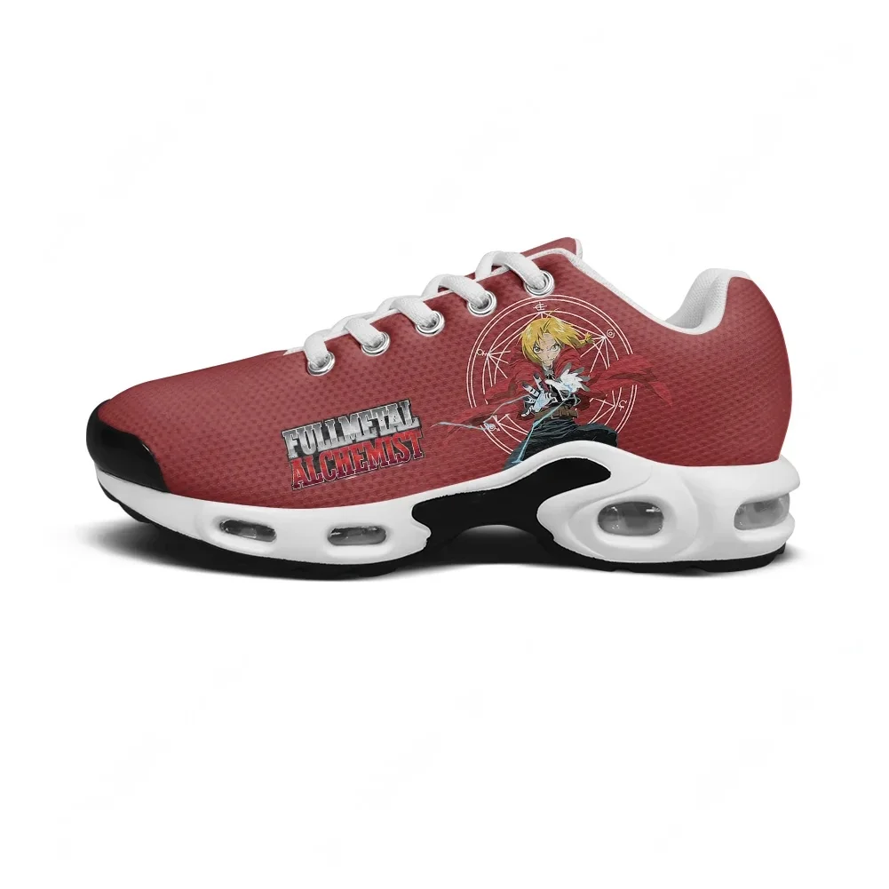 

Легкие спортивные кроссовки Fullmetal Alchemist, изготовленные на заказ, с воздушной подушкой, для мужчин, женщин, подростков, пар, с принтом, на заказ