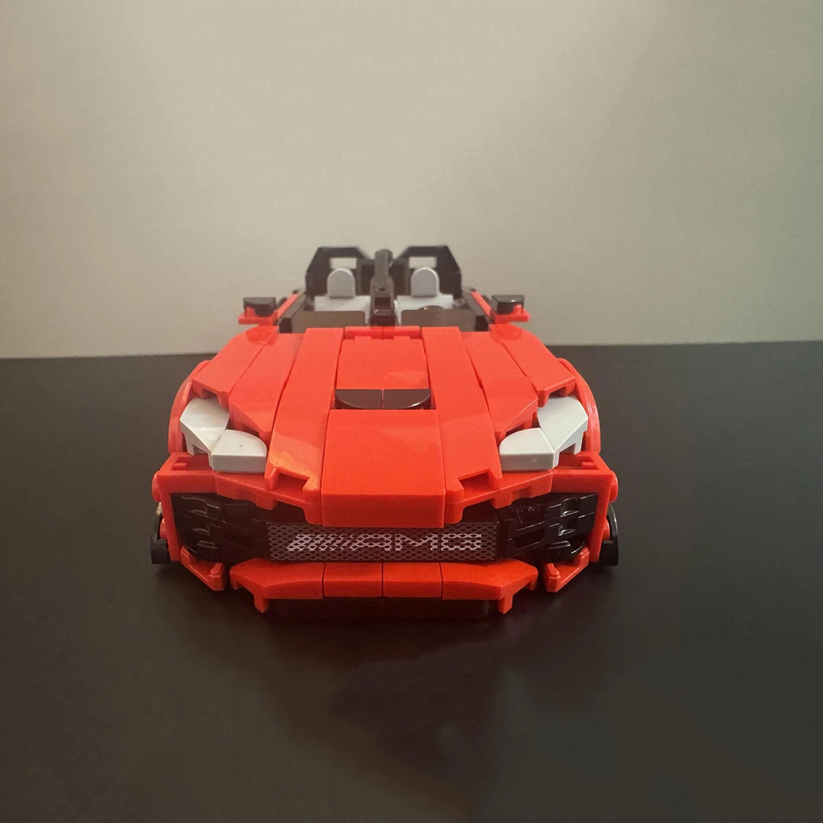 Poladeer 347PCS MOC DIY Hyper Roadster Racing AMG PureSpeed Baustein-Set Montagemodell Spielzeug Kindergeburtstagsgeschenk – Detail 4