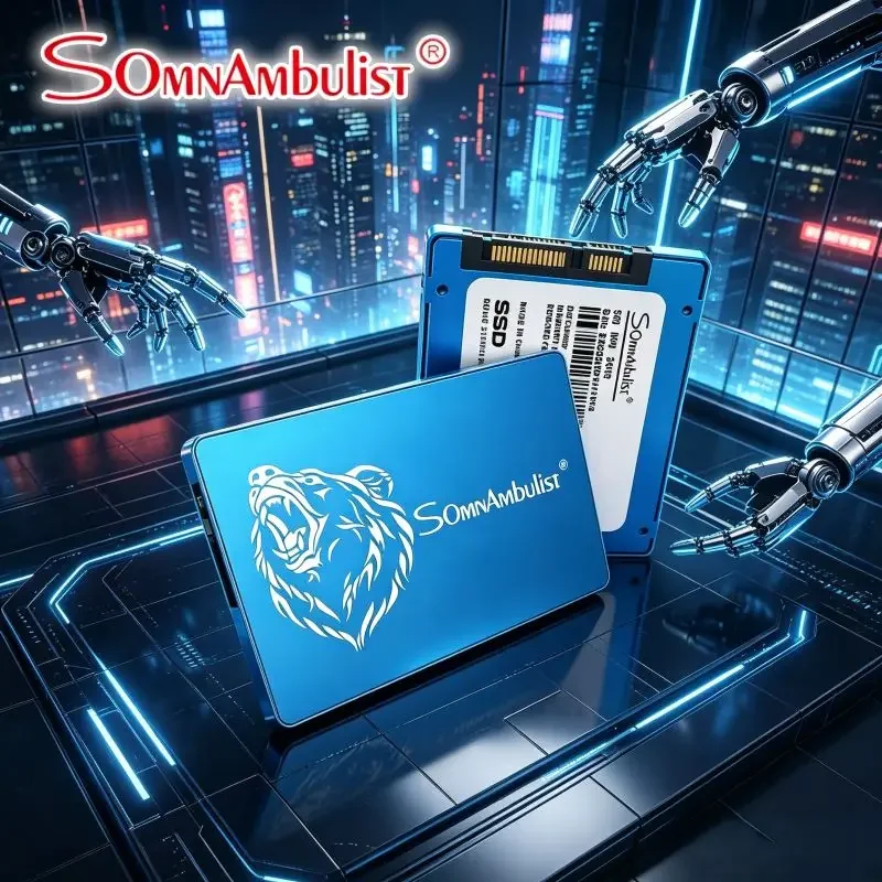 

Reliable SomnAmbulist SATA3 SSD Storage Disk,128GB to 2TB Solid State Storage ,Solid Drive Fits Most Laptop and Desktop Models