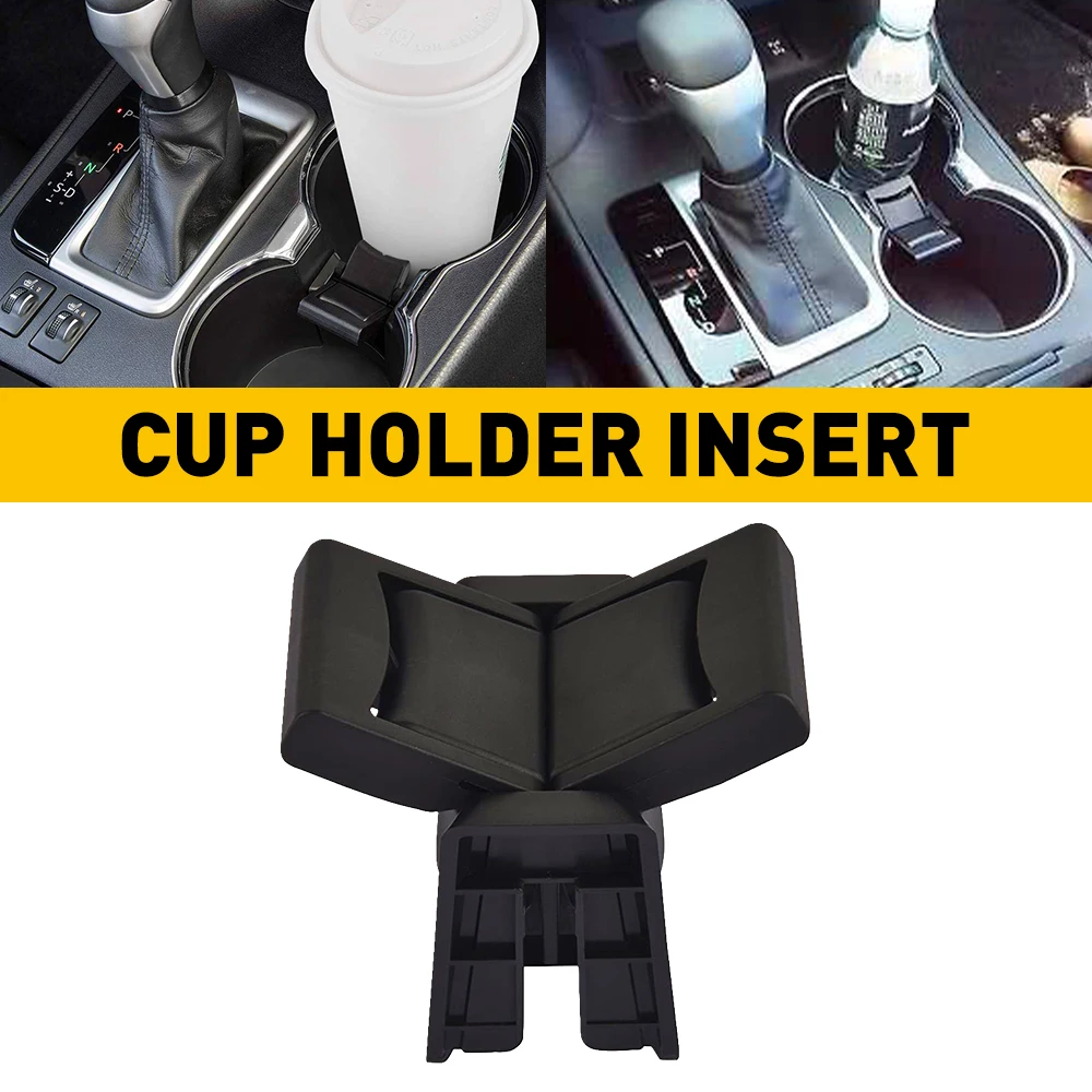 Center Console Cup Holder Insert Divider Drink Holder For Toyota Highlander Kluger 2014 2015 2016 2017 2018 2019 Car Accessories