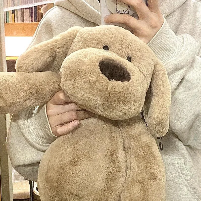 ตุ๊กตาผ้ากำมะหยี่รูปสุนัขน่ารักขนาด30-55ซม., หมอนการ์ตูนหมอนตุ๊กตาสัตว์ยัดนุ่นของเล่นสำหรับเด็กของขวัญวันเกิดเด็กผู้หญิง