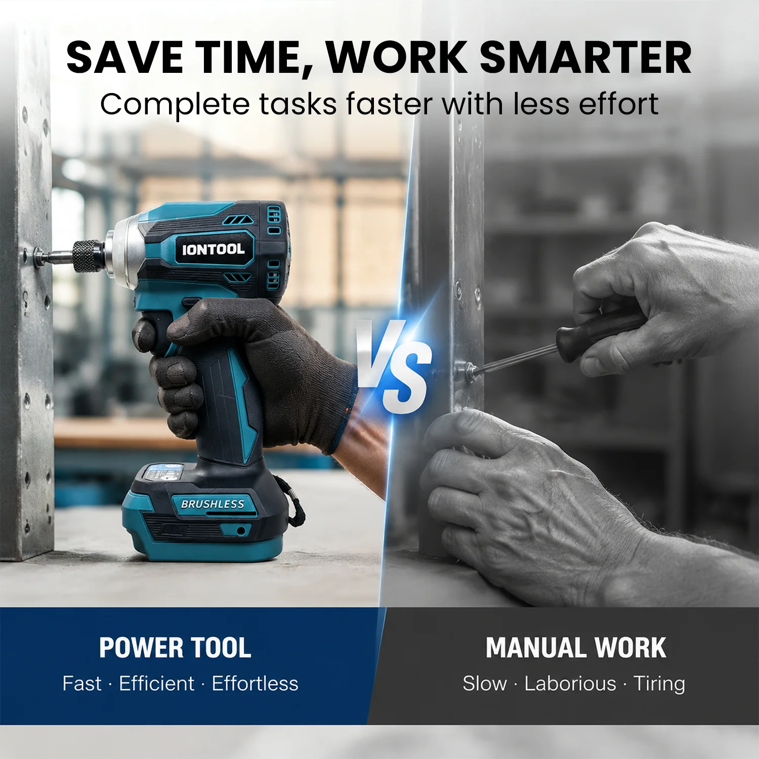 IONTOOL 3600RPM Brushless Cord - Home Improvement Warehouse ulasan dan harga