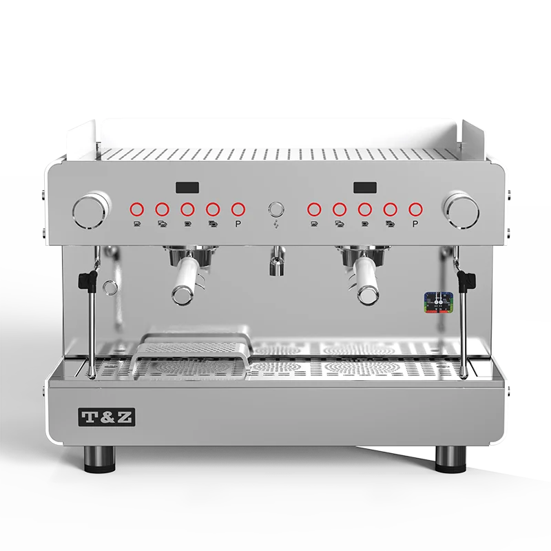 Good Quality Commercial Stainless Steel Coffee Maker Machine Semi Automatic Espresso Machine With Grinder For Business