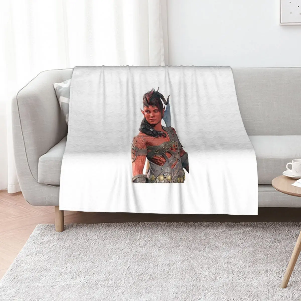 

karlach bg3 game Throw Blanket decorative christmas decoration Sofa Quilt Luxury St Blankets