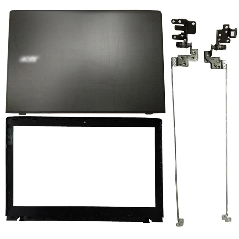 

NEW Laptop LCD Back Cover/Front Bezel/Hinges For Acer Aspire E5-575 E5-575G E5-575TG E5-523 E5-553 TMTX50 TMP259 60.GDZN7.001