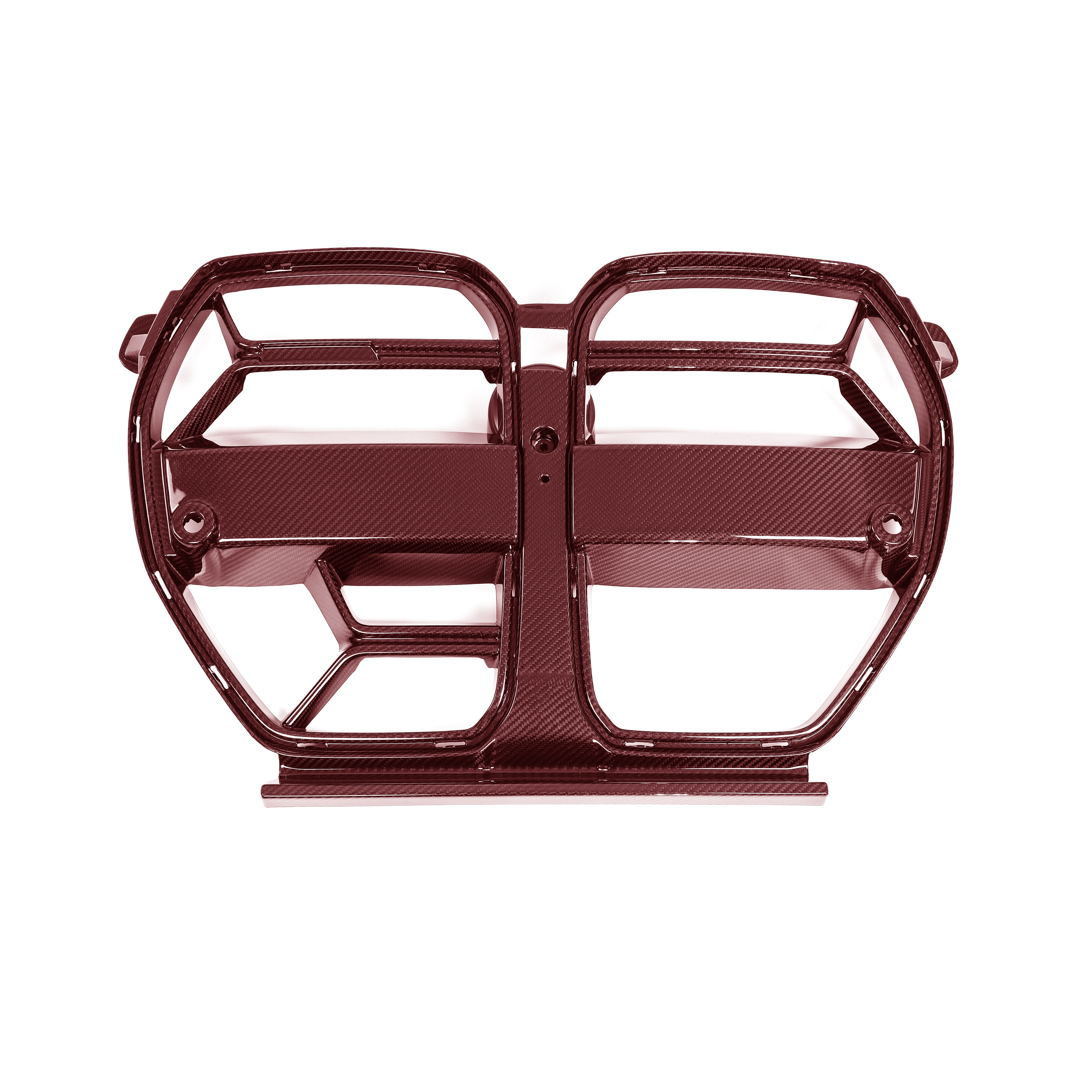 

Решетка в стиле CSL из натурального красного сухого углеродного волокна для BMW M3 M4 G80 G82, легкие комплекты кузова, автозапчасти, настраиваемые