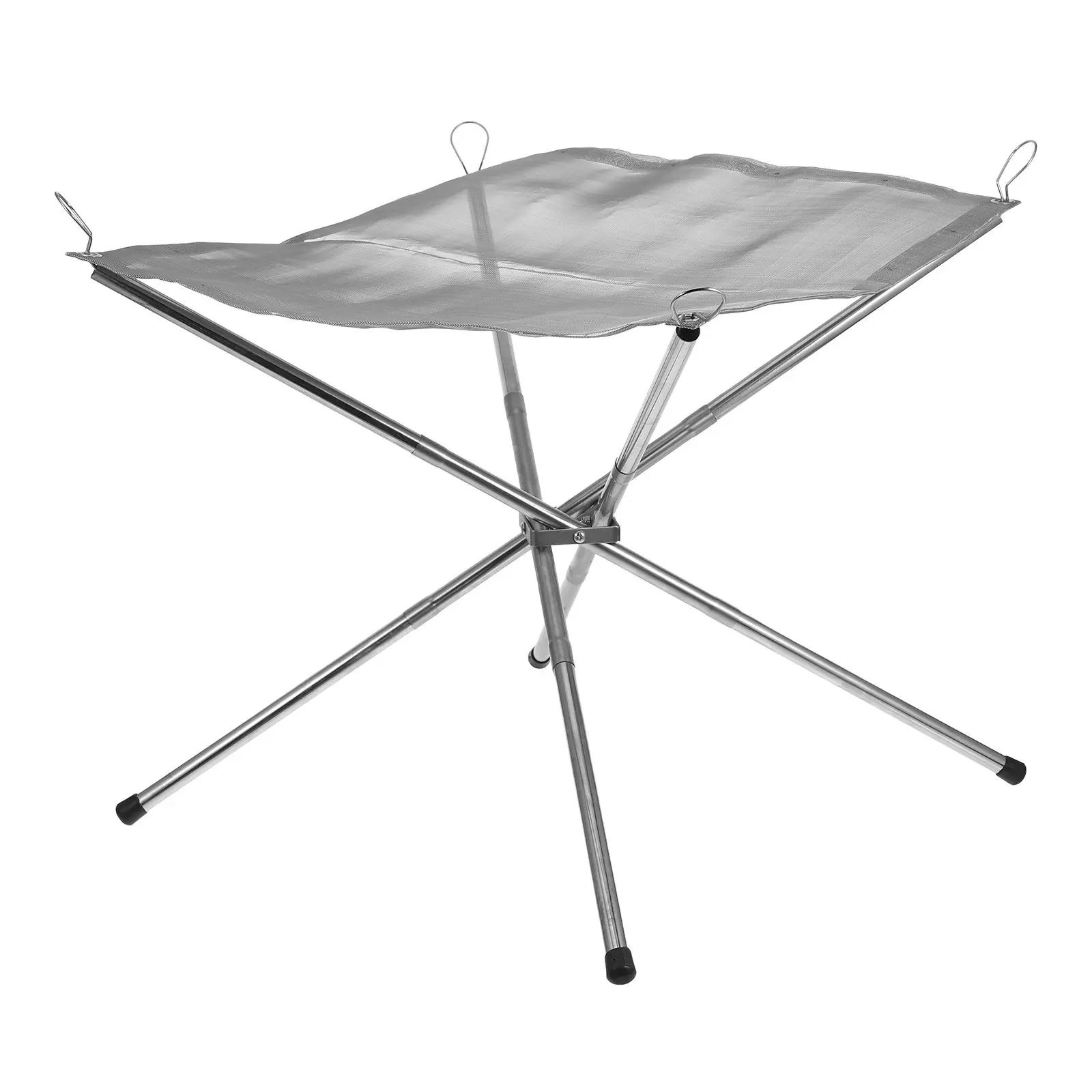 

Легкая складная походная печь-гриль из нержавеющей стали, портативная подставка для костра, разборная подставка для печи для кемпинга на открытом воздухе