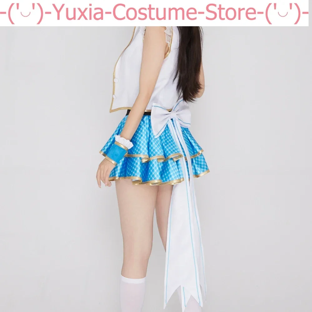 Anime! Vtuber Hololive Gawr Gura/Takanashi Kiara Anniversary New Clothes Uniform Cosplay Costume Halloween Party Outfit