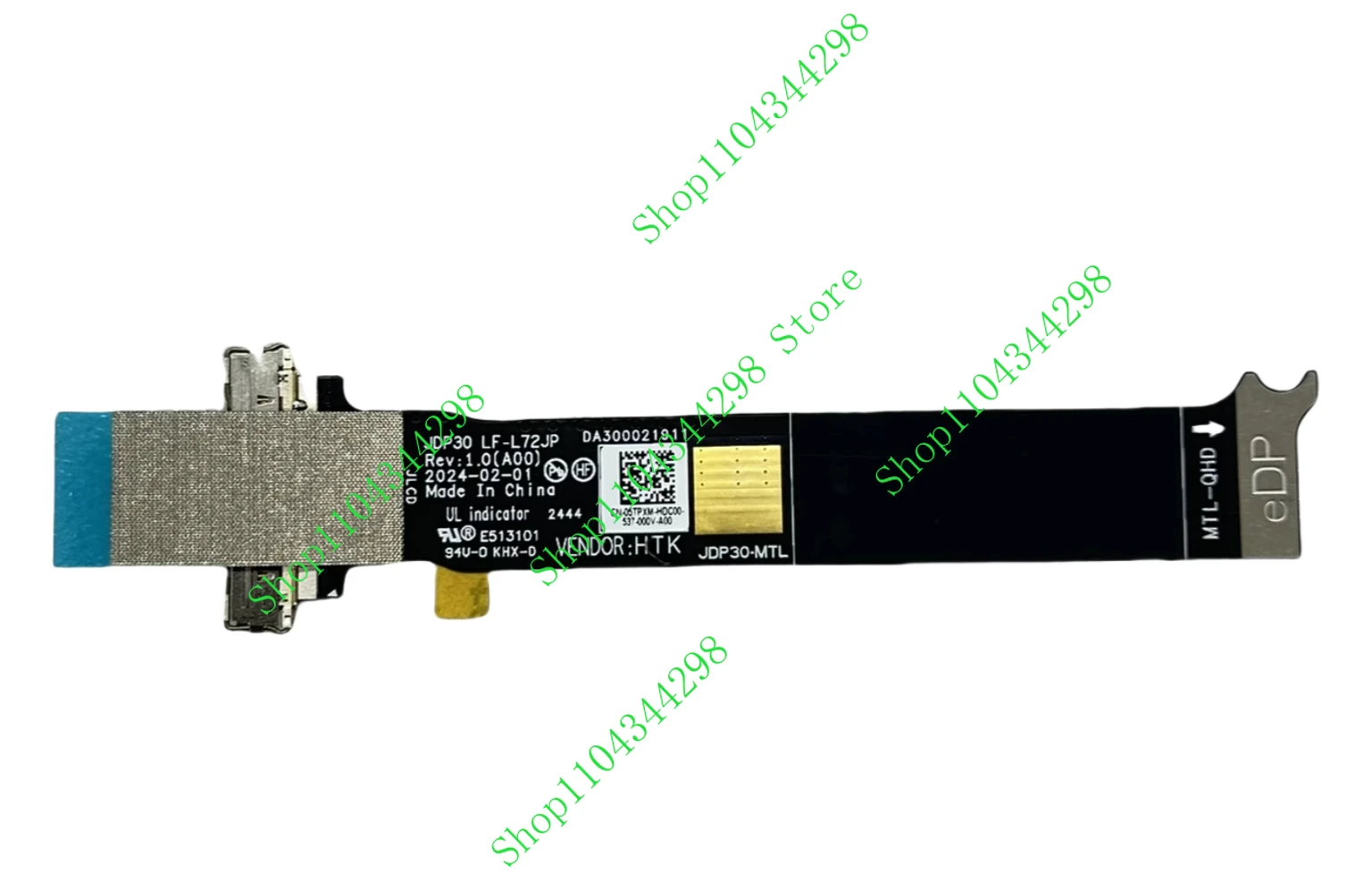 

DB FOR DELL XPS13 9340 9345 9350 LCD CABLE 0MRXKC 05TPXM 02R4Y0