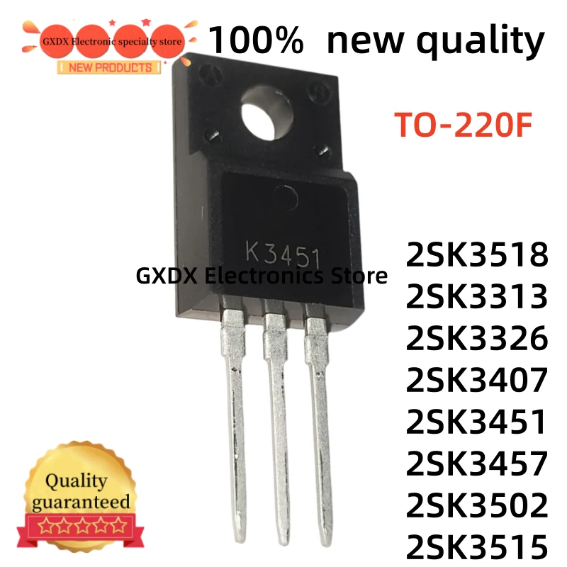 10-20pcs new 2SK3518 K3518 2SK3313 K3313 2SK3326 K3326 2SK3407 K3407 2SK3451 K3451 2SK3515 K3515 2SK3457 K3457 2SK3502 K3502