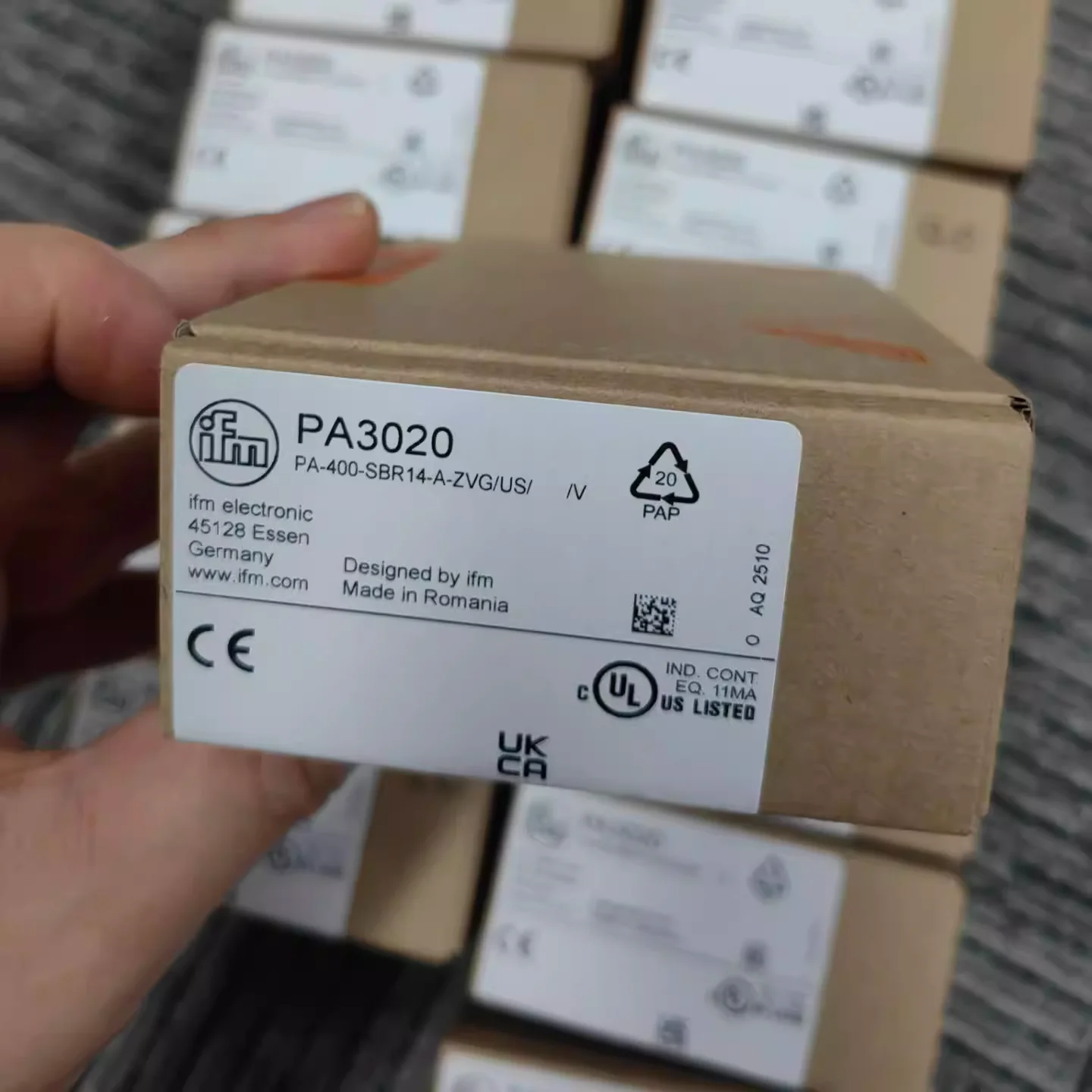 PA3021 PA3024 PA3022 In Stock ifm SENSOR Original PA3023 PA3020 Pressure Switch