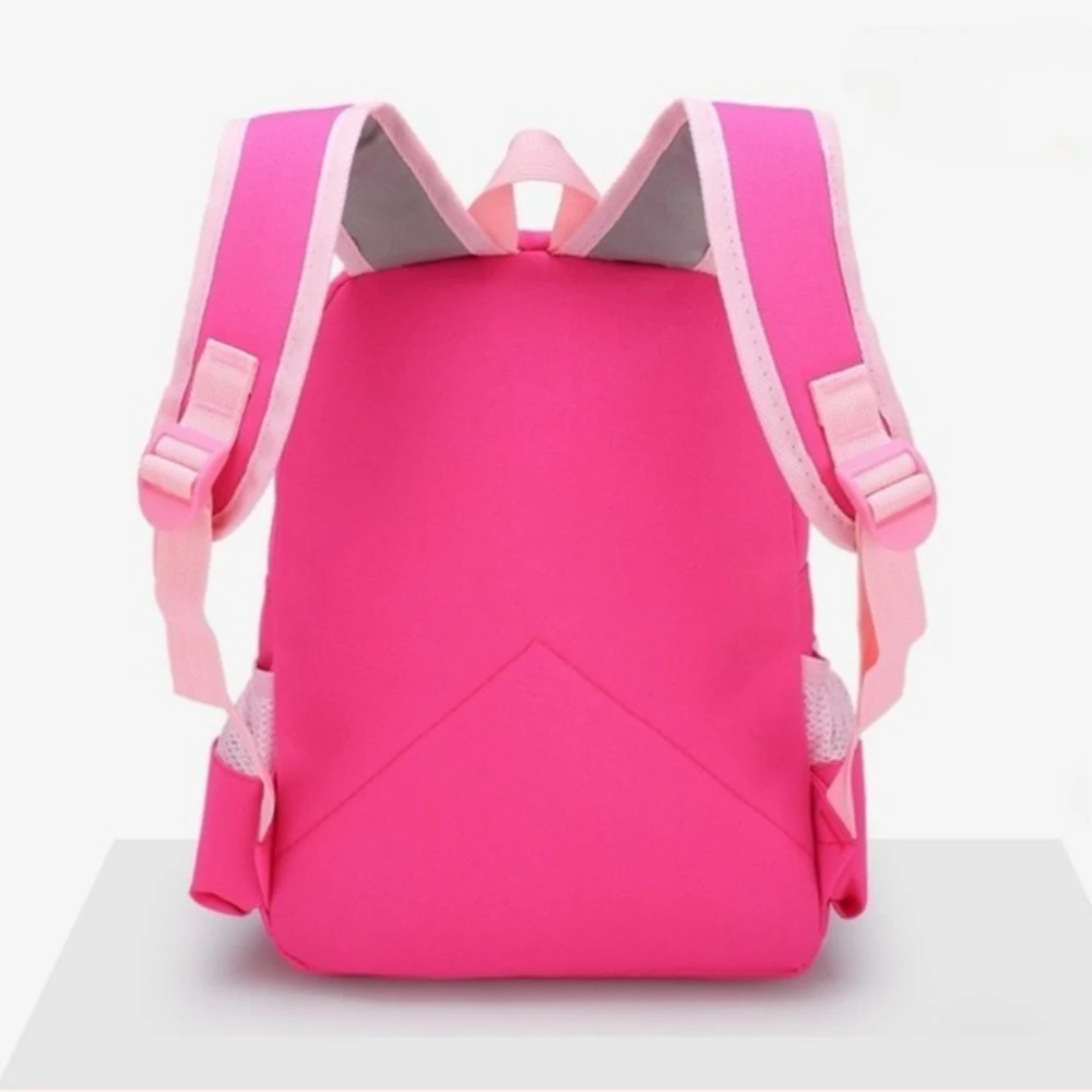 حقيبة ظهر سانريو هالو كيتي للأطفال حقيبة مدرسية كرتونية للفتيات أنيقة وخفيفة الوزن لرياض الأطفال الصغار حقيبة ظهر مزدوجة الكتف