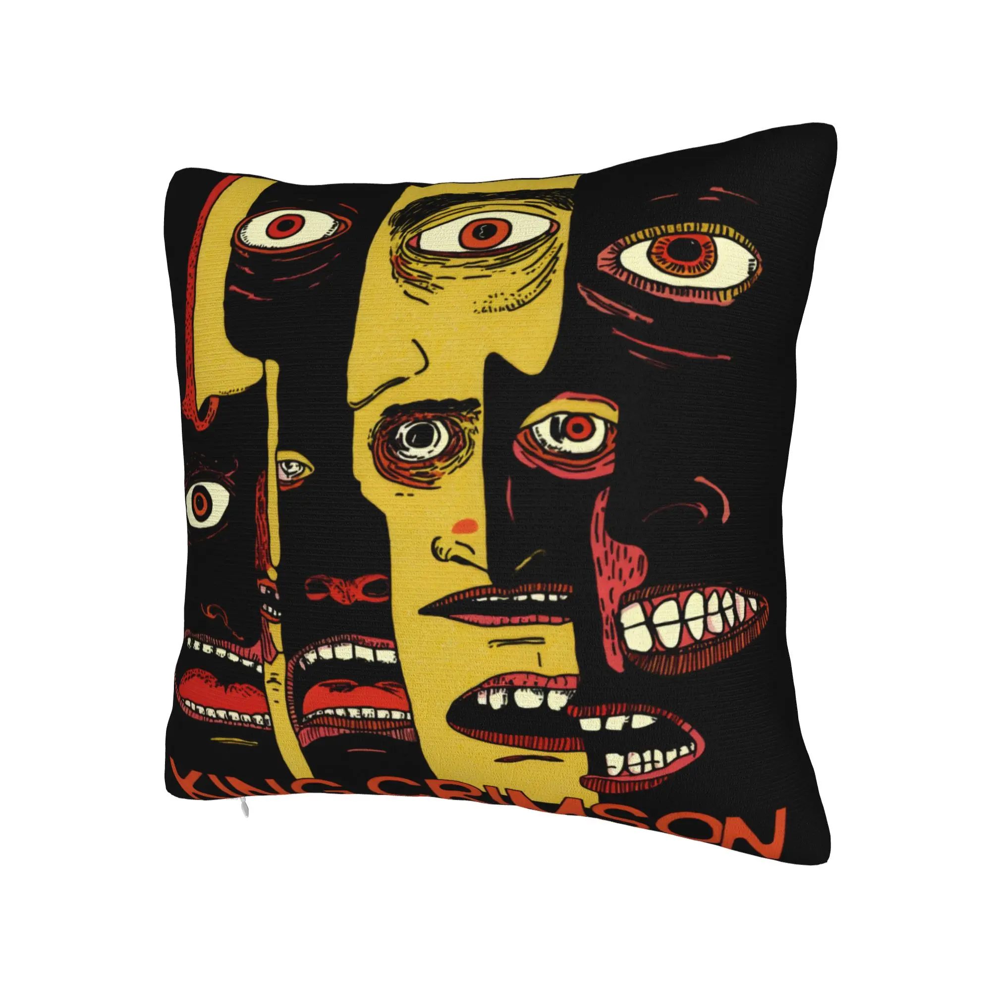 King Crimson Rock Band Pillow Covers Merch Printed Cushion Cover Decoration  Pillow Case Cover Home Multi Size
