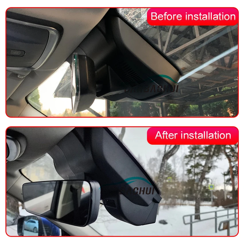 For Geely Tugella Xingyue FY11 2020-2024 Front and Rear Dash Cam for Car Camera Recorder Dashcam WIFI Car Dvr Recording Devices
