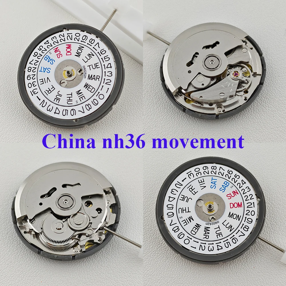 Watch Winder Compact - حركة ساعة صينية طراز nh36 بتوقيت
