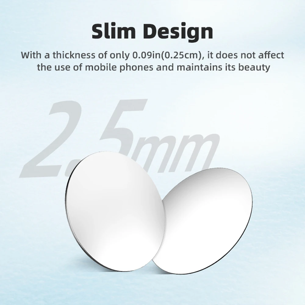 Selfie Mirror Compact Adhesive Mirror Smartphone Selfie Vlog Mirror Universal For IPhone Photo Video  Photography Accessories