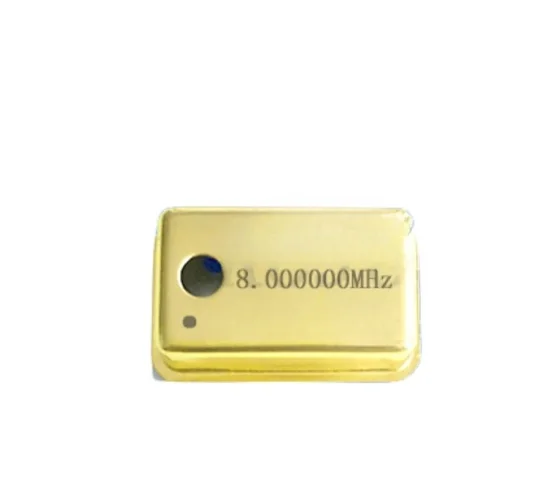 New high precision temperature compensation crystal  8.000MHz 0.1ppm high stability gold plated version
