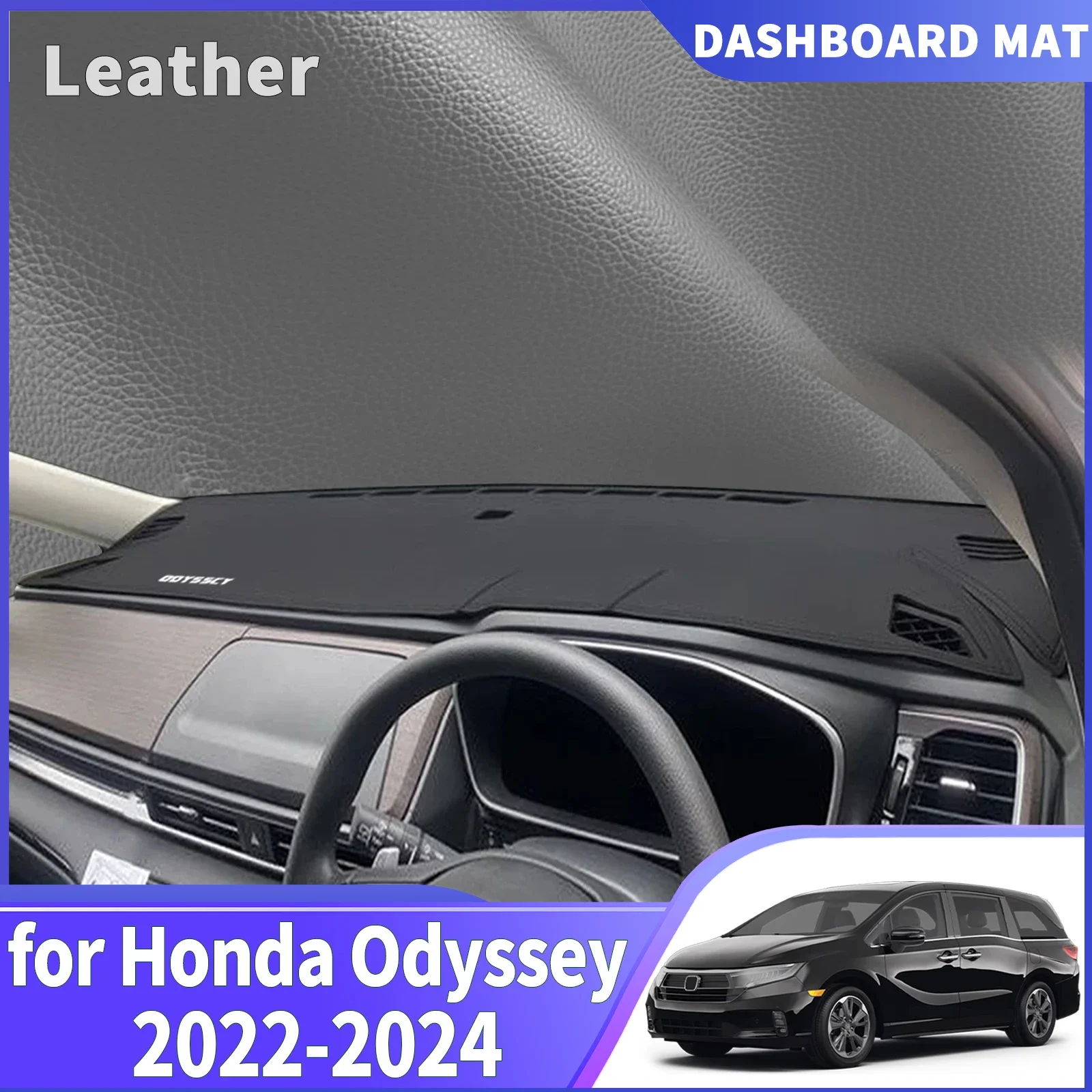 

Для Honda Odyssey 2022 2021 2023 2024: Защитный коврик-накладка на приборную панель (Sunshade Dashmat), аксессуар для автомобиля