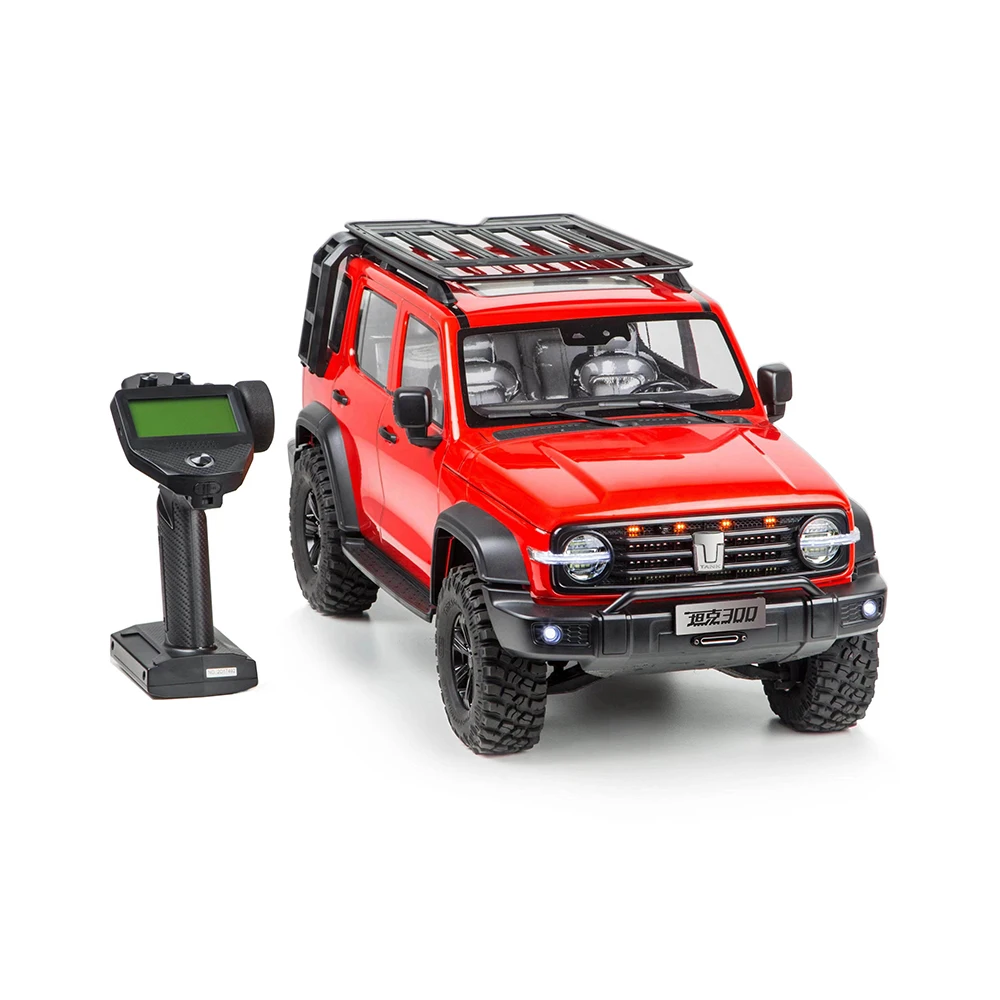 TRACTION HOBBY 1/8スケール TANK300【赤】RTR Traction Hobby KM Tank300 V2 4WD RTR 1/8 Crawler Cars Adult RC