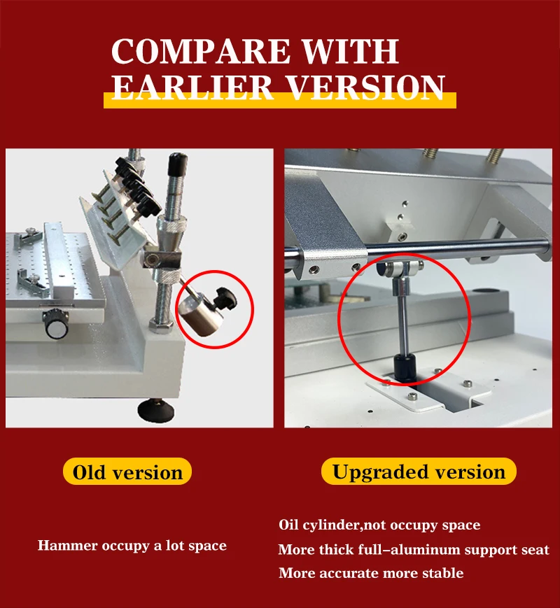 T962A Reflow Oven Soldering Welding Machine Manual Solder Paste Silkscreen Printer Infrared Heater PCB SMT BGA Rework Station