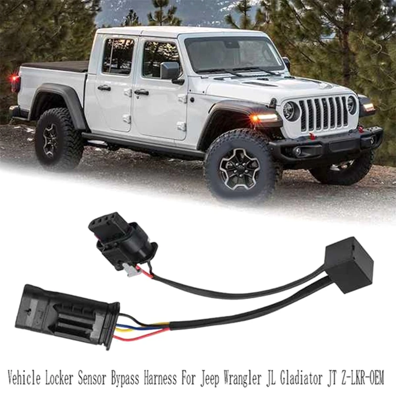 2 pces novo chicote de desvio do sensor do armário para jeep wrangler jl gladiador jt 2018-2023 peças de reposição Z-LKR-OEM