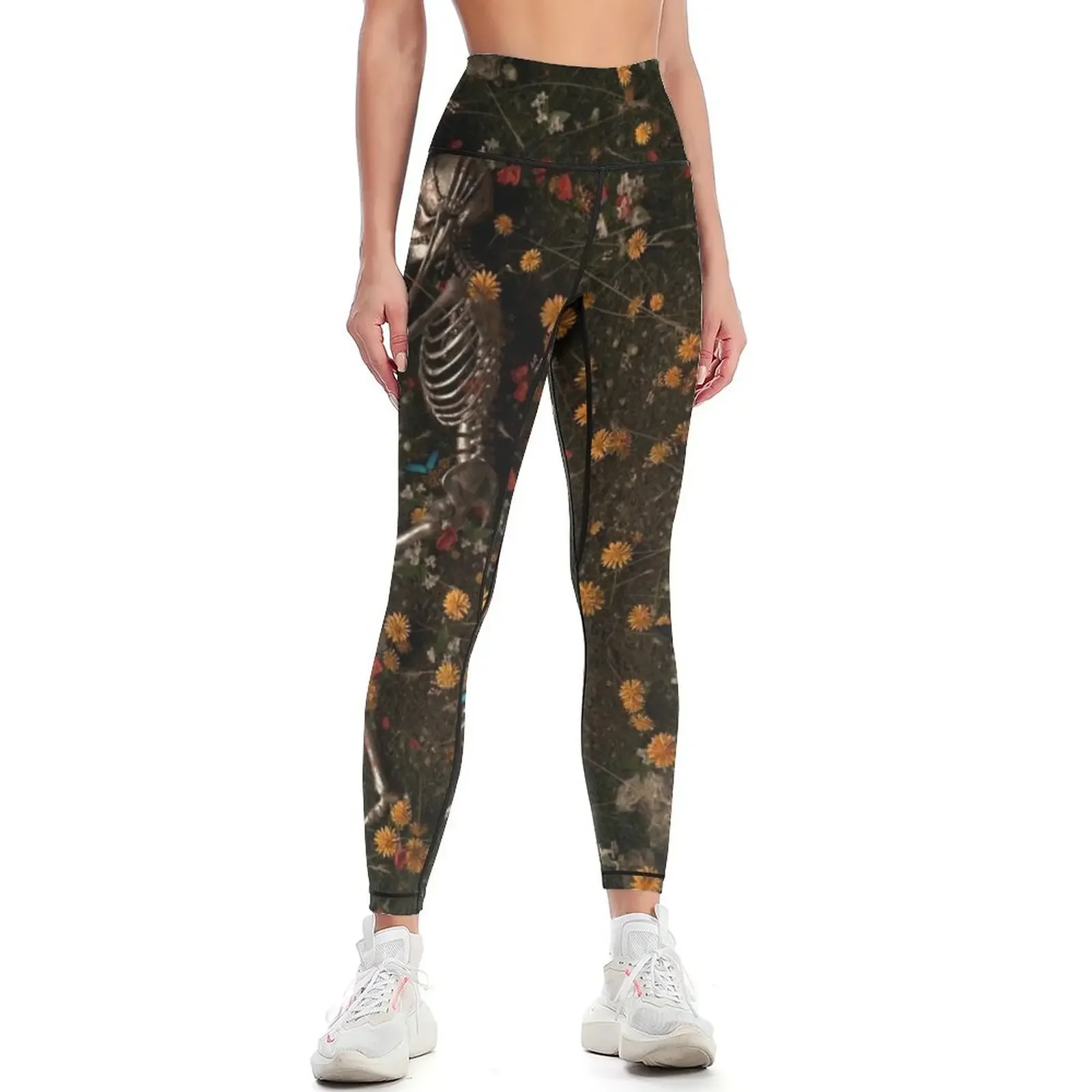 

Memento Mori Leggings sport legging Women's sportswear for physical Women's pants Womens Leggings