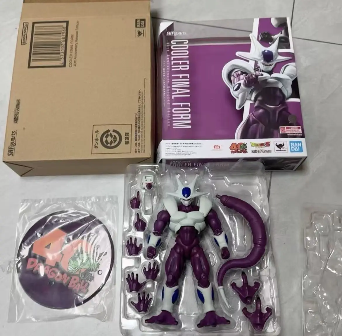 

Bandai Dragon Ball Z SHF S.H.Figuarts COOLER FINAL FORM 40th Anniversary Figure Model Toys