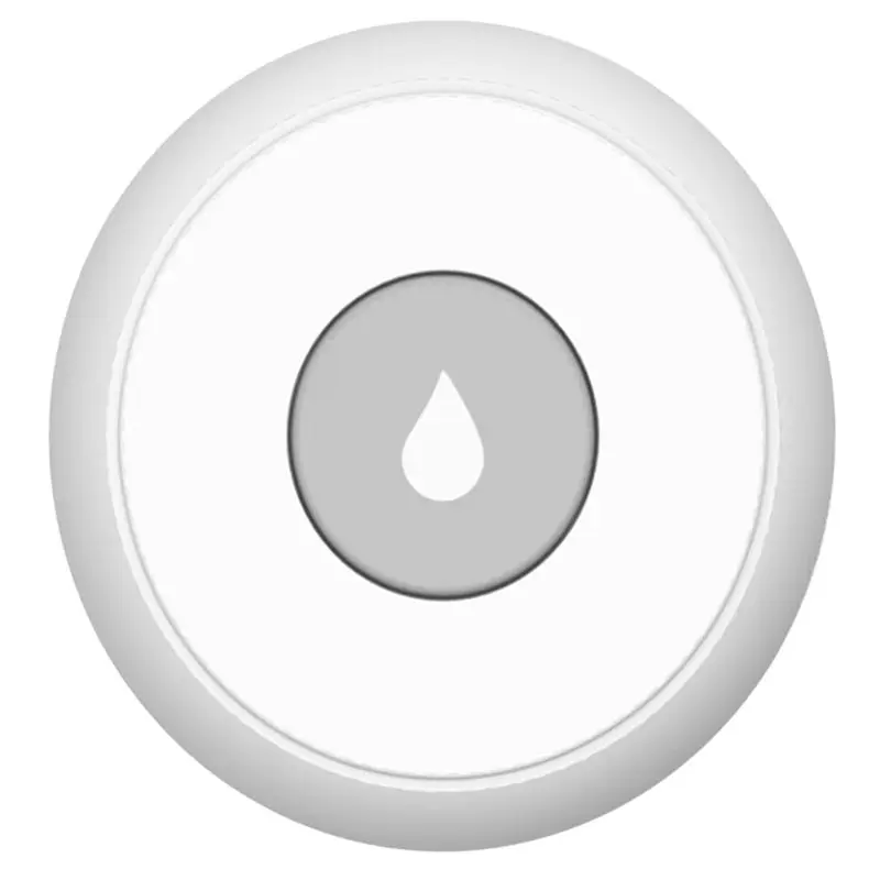 

A01E-White Flood Sensor Water Plastic Flood Sensor Water Water Tank Full Alert Overflow Security Alarm System App Remote Control