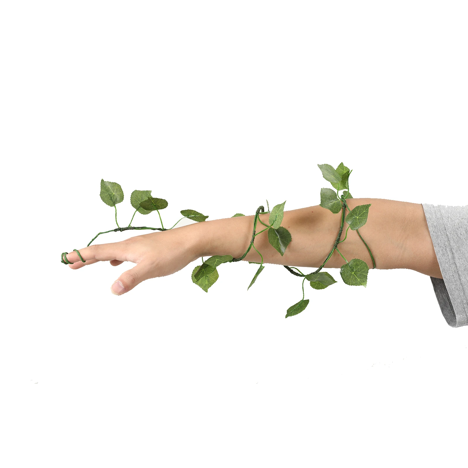Renaissance Arm Wraps Elf Fairy Arm Wrap Costume Forest Mother Nature Woodland Elf Bracelets Halloween Christmas Cosplay Props