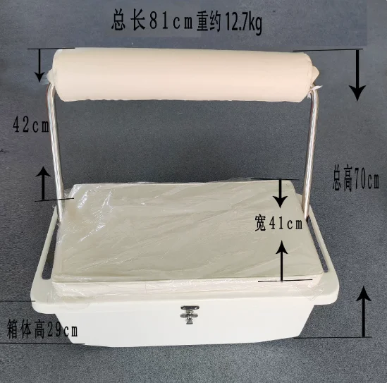 Factory direct sales, high-quality fiberglass boat rubber boat special seat box, with cushion，