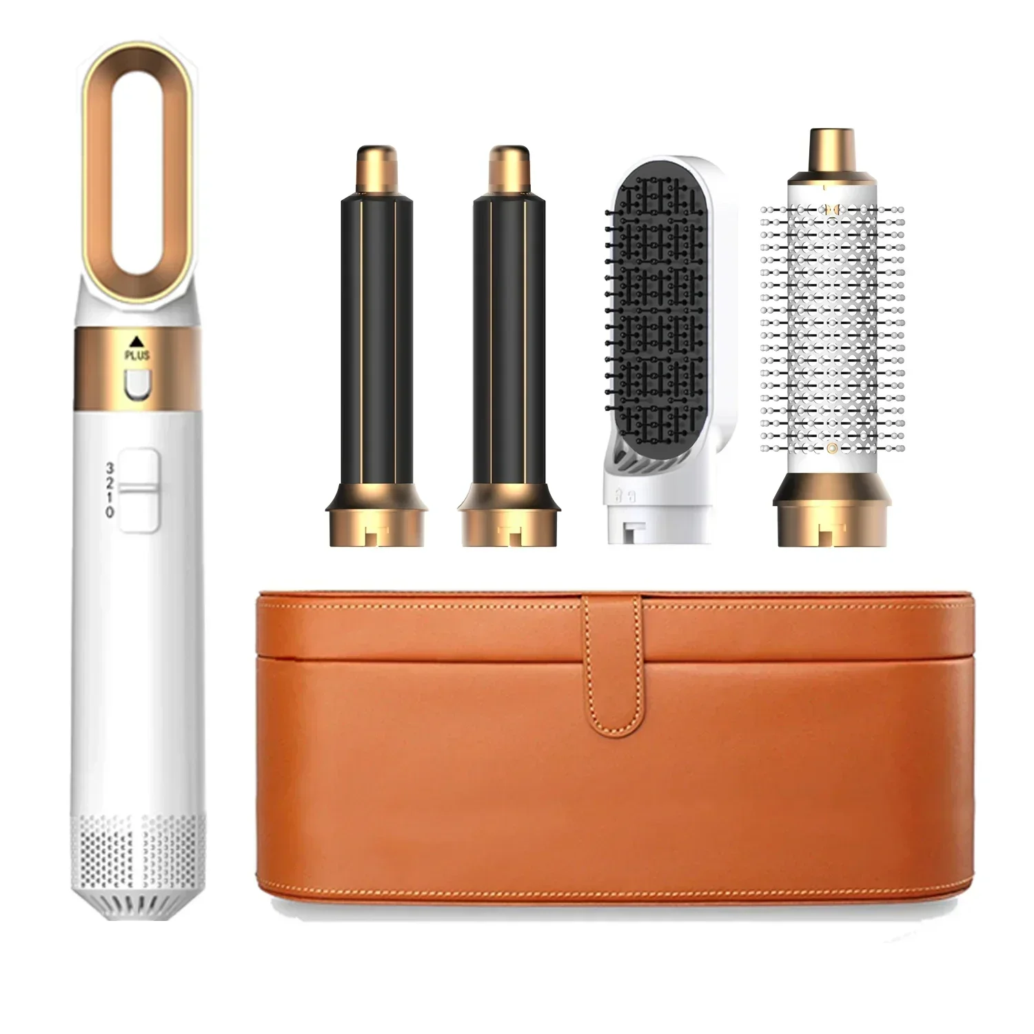 Professionele 5 in 1 Föhn Heteluchtkam Curler Voor Dyson Airwrap Föhn Styling Tool Stijltang Kappers tool