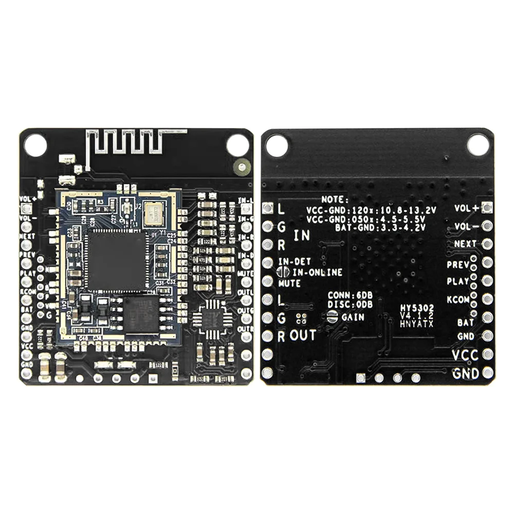 QCC3031 Bluetooth 5.1 moduł odbiorczy wsparcie APP Nazwa zmiany dopasowania hasło EQ Board APTXHD z wejściem AUX Audio