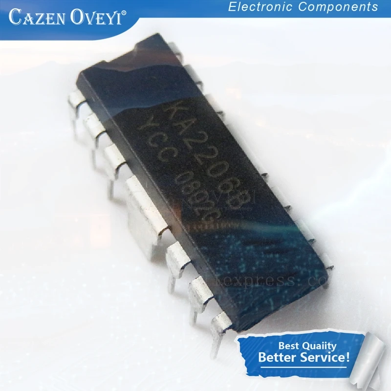 Stable Performance 10pcs/lot KA2206B KA2206 2206 DIP-12 DIP In Stock On Time Delivery