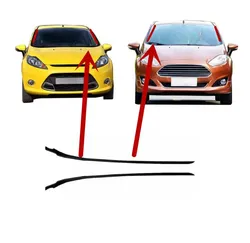 2pcs Car Windshield Side Hard Rubber For Ford Fiesta 2011-2019 Outside Glass Weatherstrip Seal Auto Part AE8Z5403137B