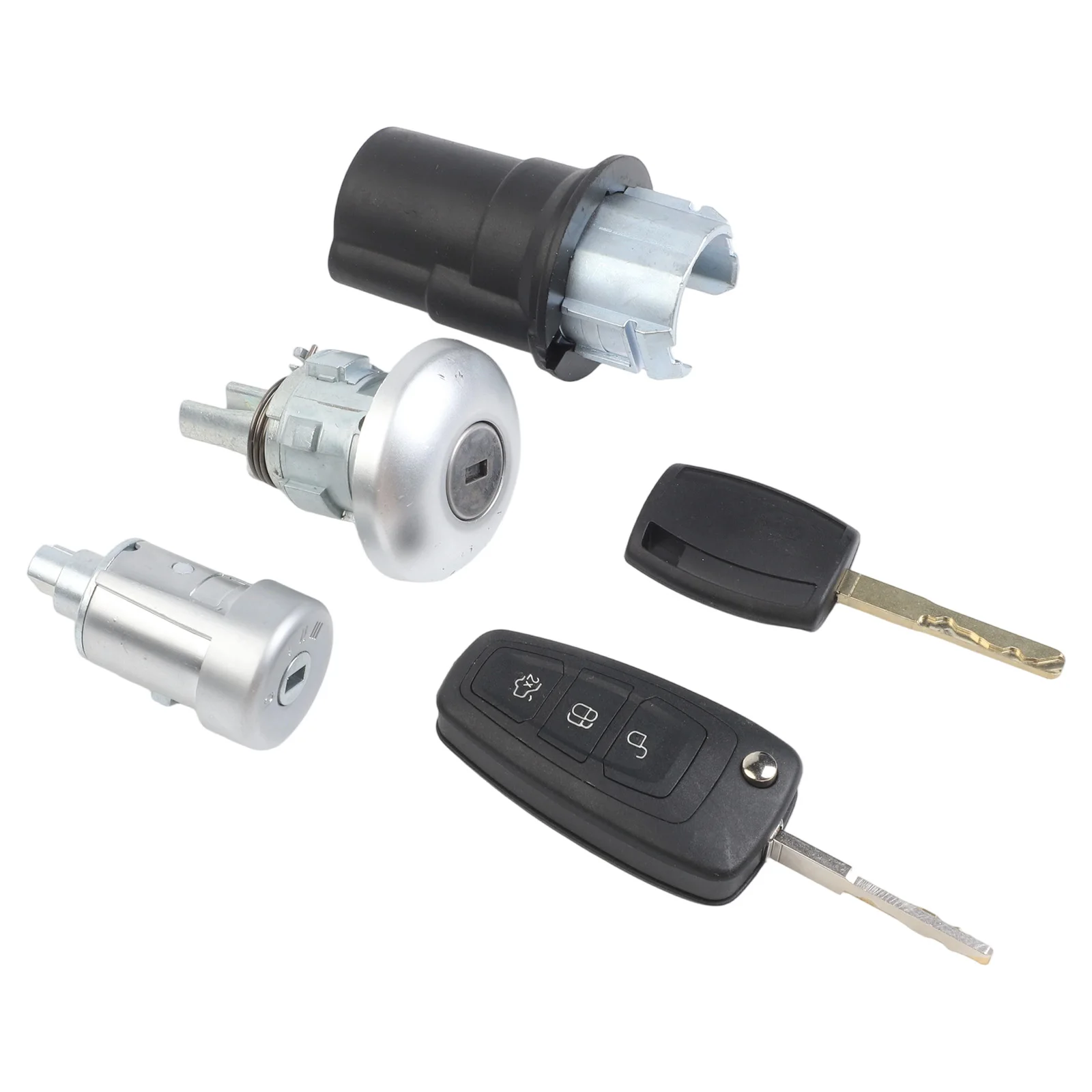 Complete Lock Set with Remote Key for Ford For Transit Custom 2015 2020 Includes OEM Number 2226990 Quick Replacement